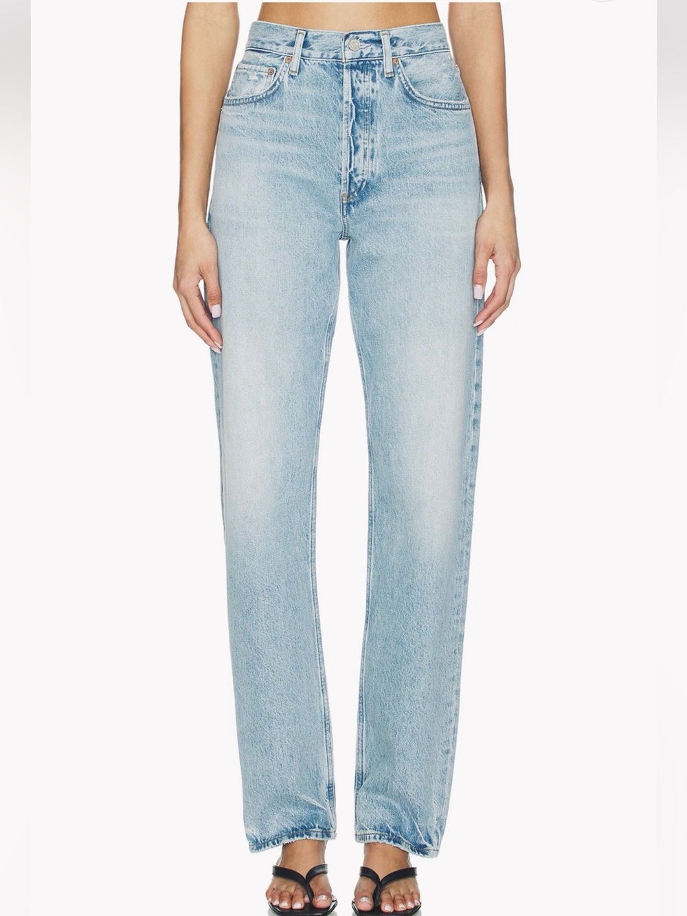 NWT Agolde 90’s mid rise loose fit jeans 27